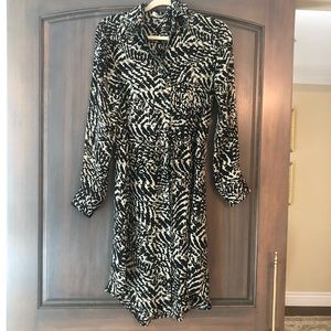 L’agence silk dress with pockets